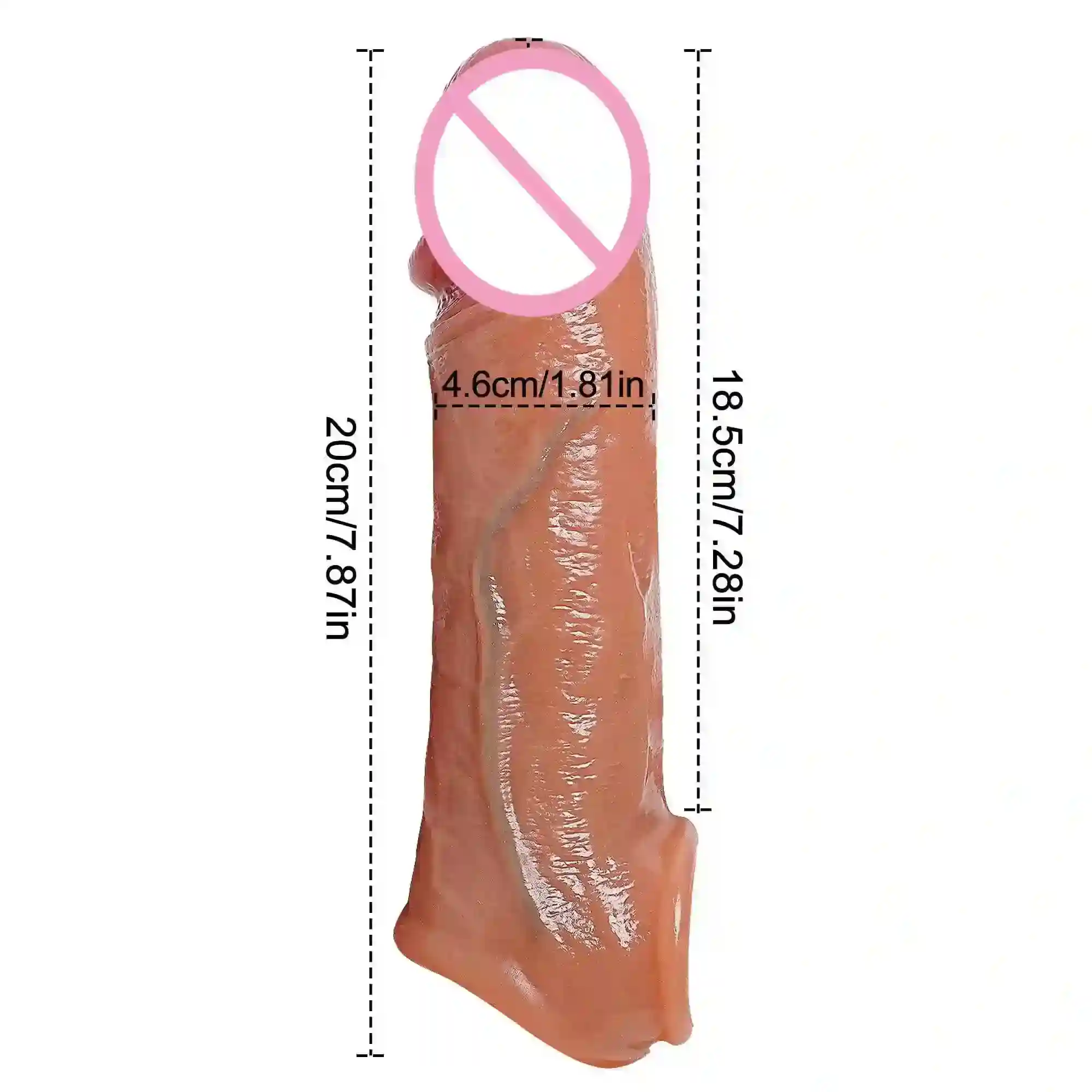 isensualflow es dildo realista silicona medica color carne