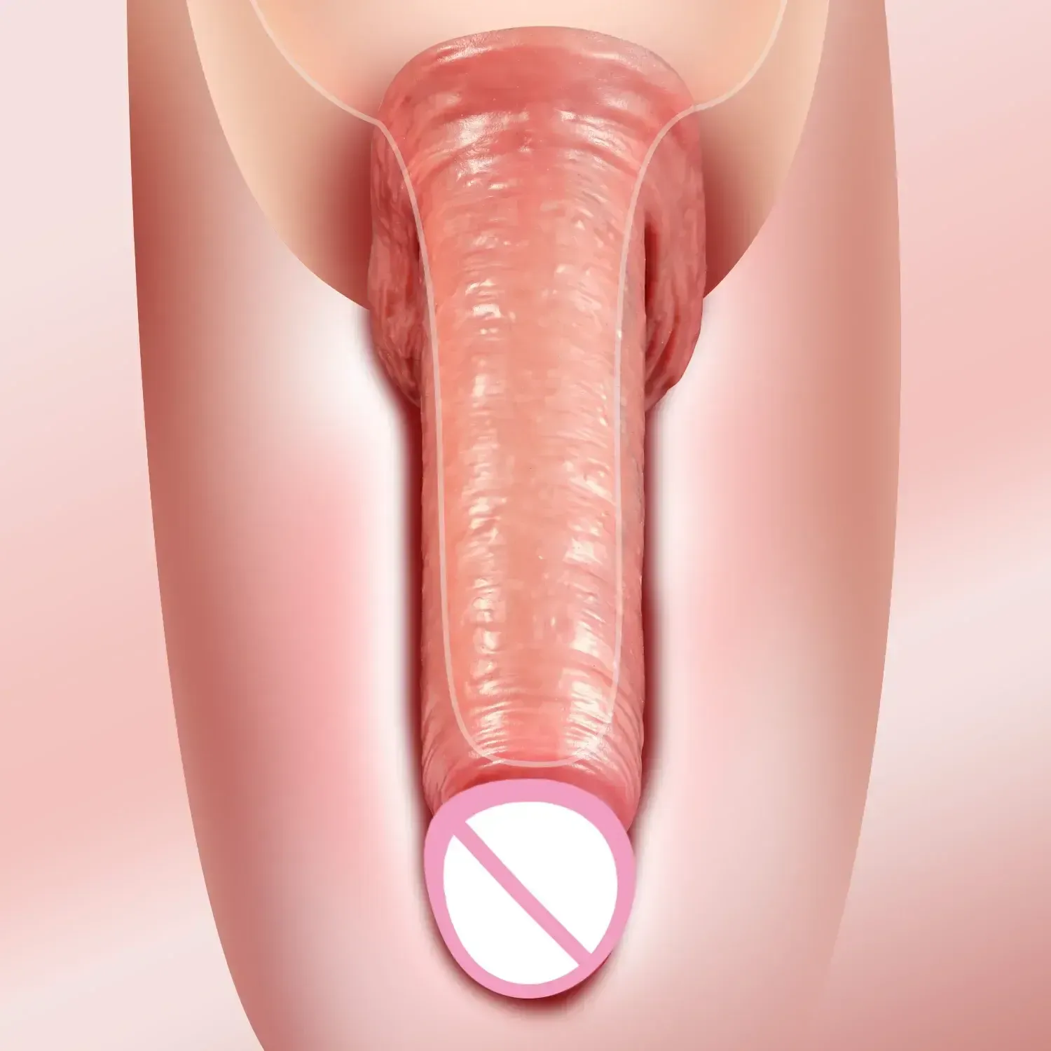 isensualflow es dildo realista silicona medica textura firme