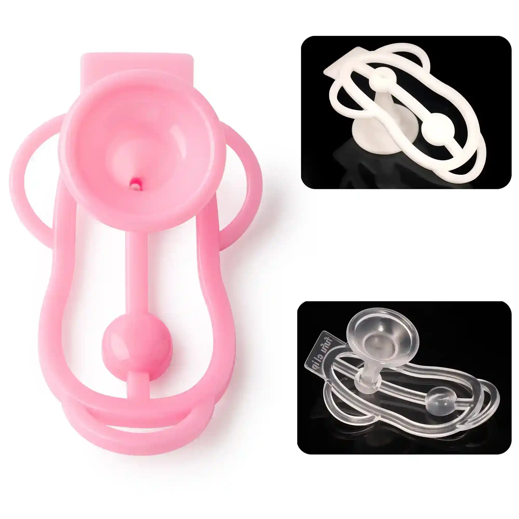 isensualflow es dispositivo de castidad masculino abs negro