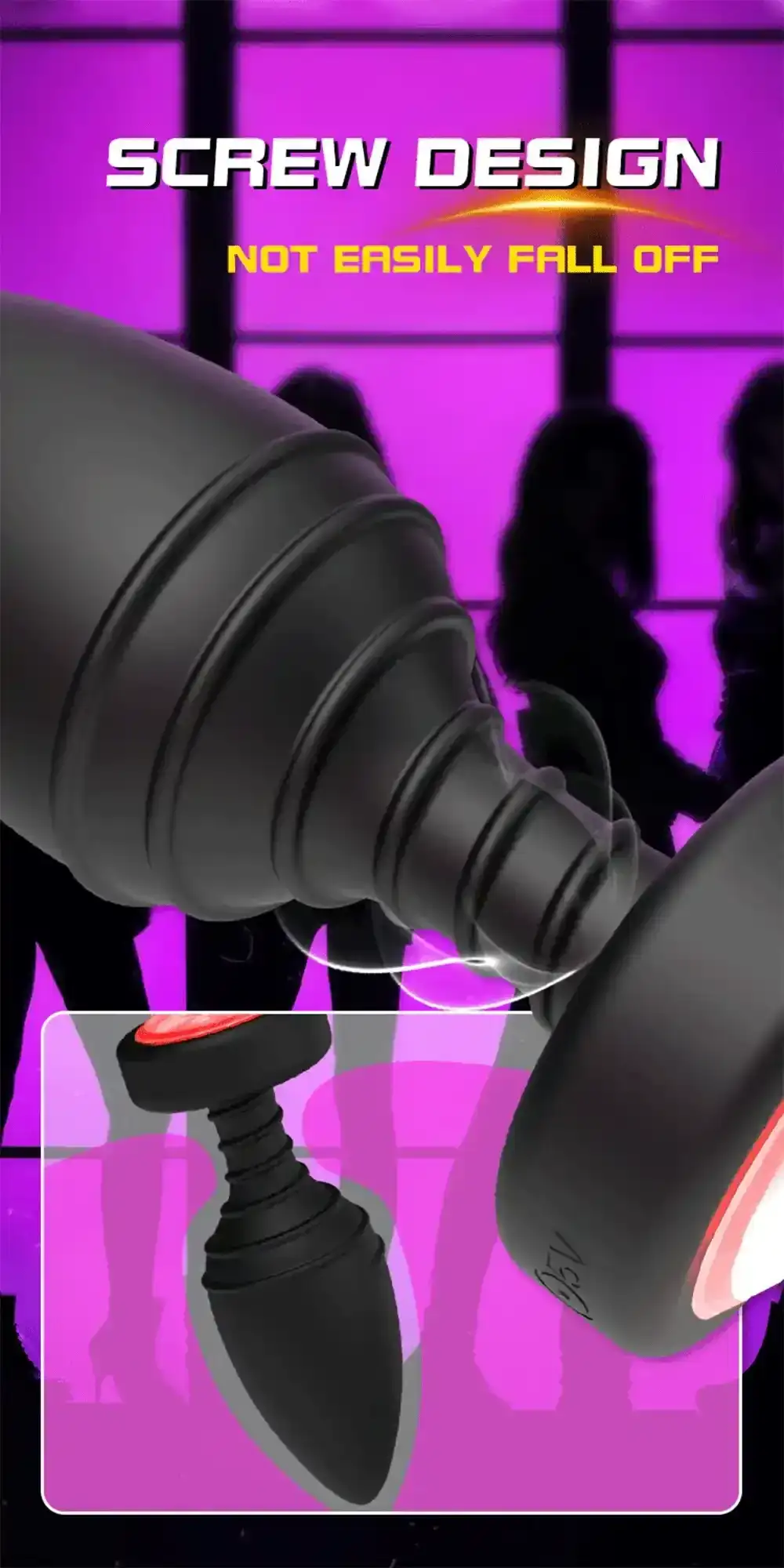 isensualflow es enchufe anal de silicona liquida diseno gota