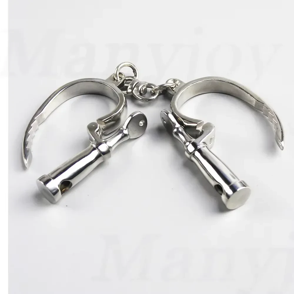 isensualflow es esposas de bondage acero inoxidable