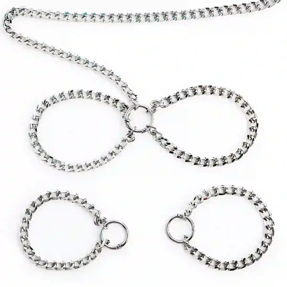 isensualflow es esposas metalicas ajustables para bondage