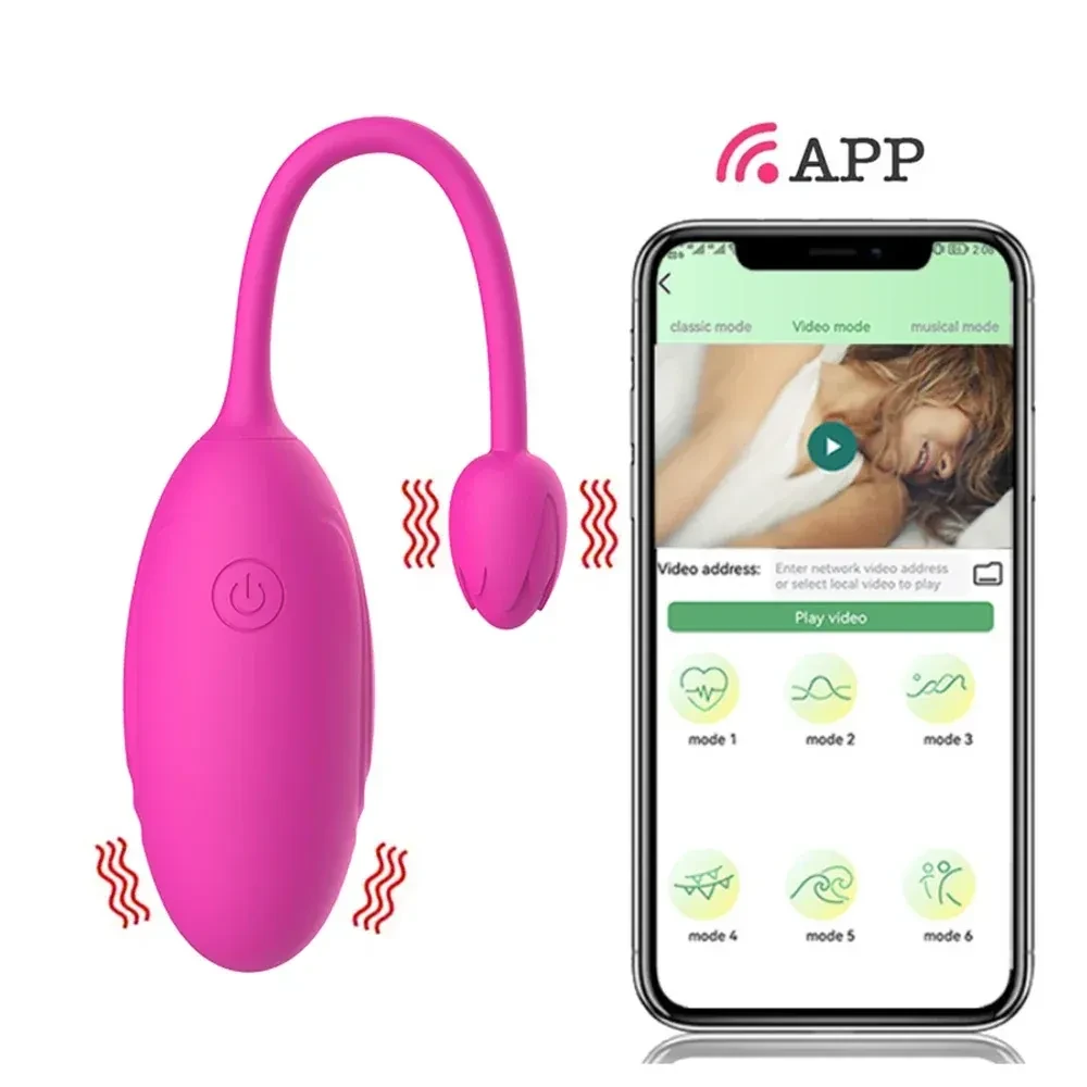 isensualflow es huevo vibrador silicona medica rosa estimulacion interna