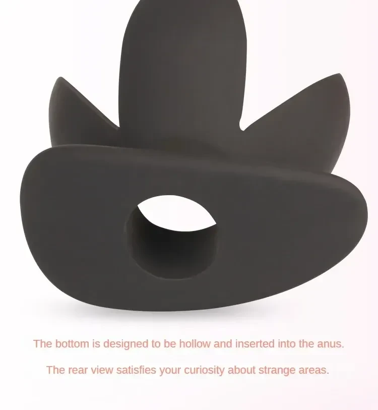 isensualflow es juguete anal petalo hueco silicona
