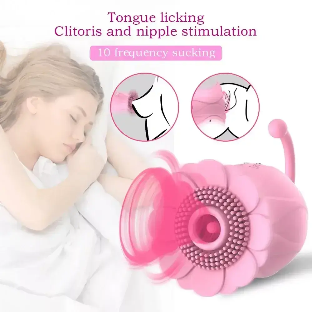isensualflow es juguete clitoriano rosa recargable