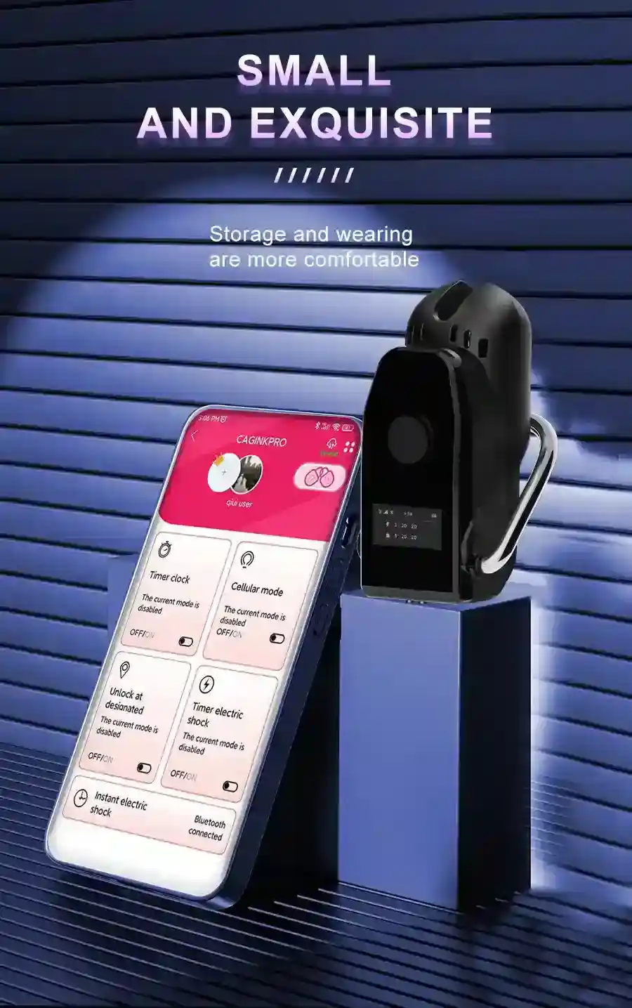 isensualflow es juguete de castidad con electroestimulacion remota