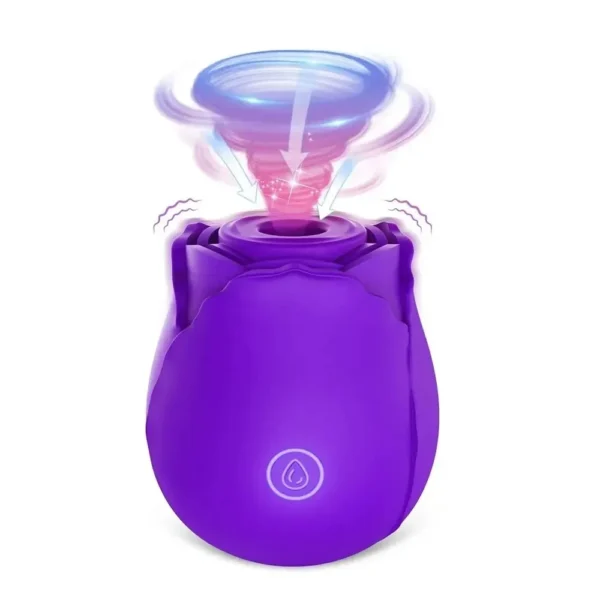 isensualflow es juguete morado impermeable recarga usb