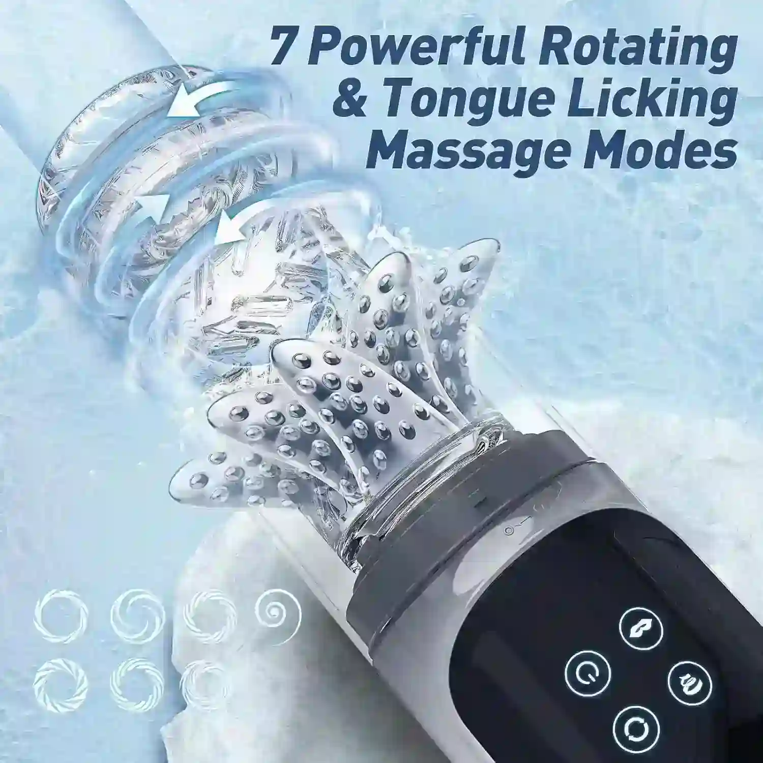 isensualflow es juguete sexual para pene con bomba de vacío