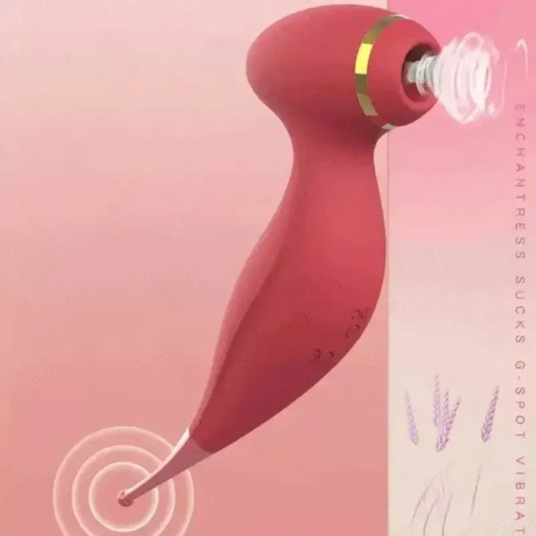 isensualflow es juguete sexual rosa vibración succion
