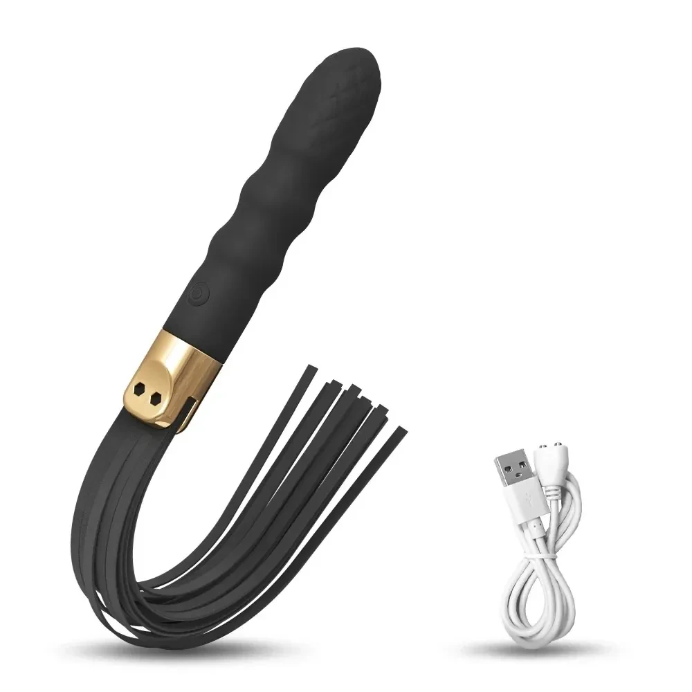 isensualflow es látigo con vibrador diseño ergonómico