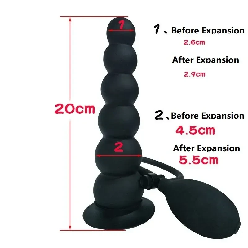 isensualflow es plug anal inflable de alta calidad
