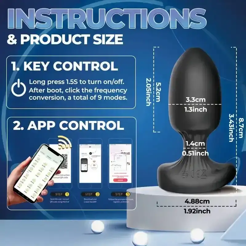 isensualflow es plug anal masculino control app
