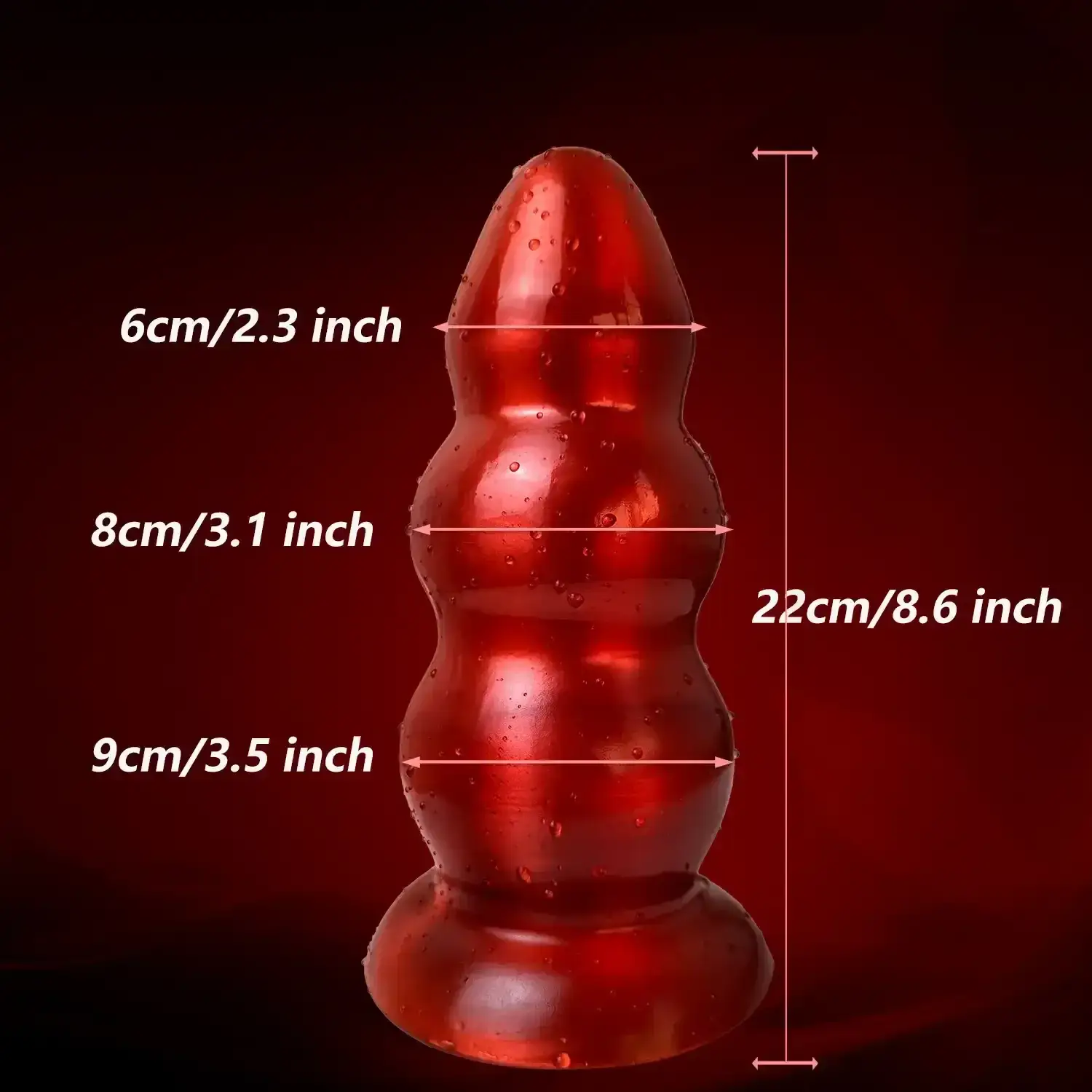 isensualflow es plug anal pvc grande para hombres