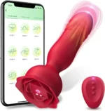 isensualflow es plug anal rosa recargable con empuje