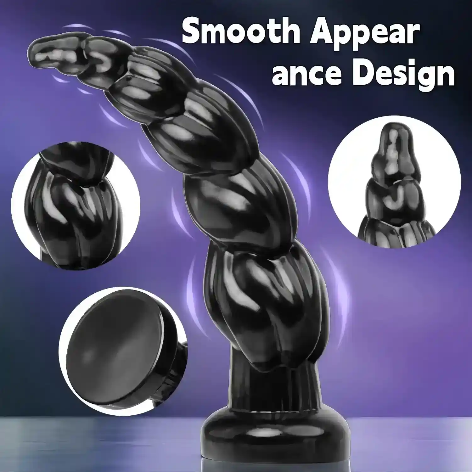 isensualflow es plug anal silicona con cuentas pesadas