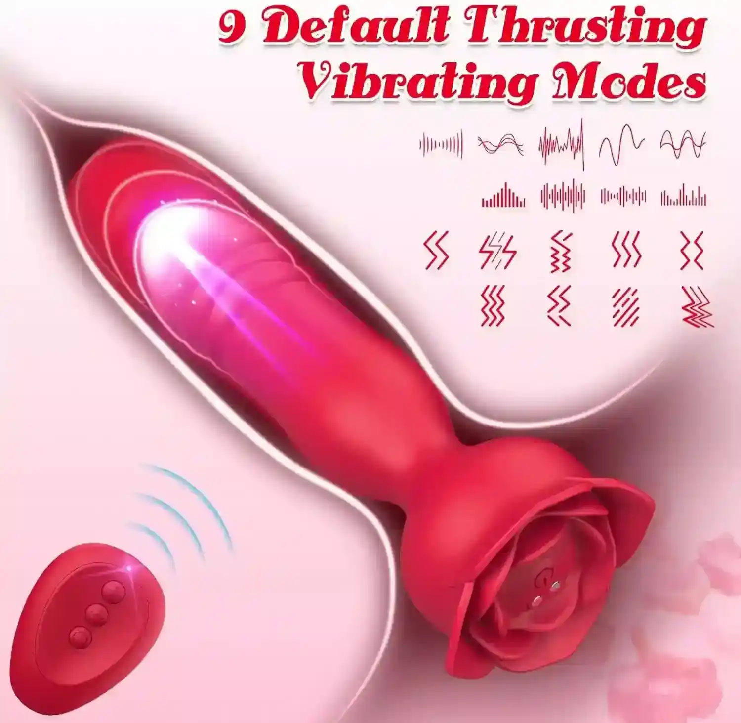 isensualflow es plug anal silicona medica rosa vibratorio