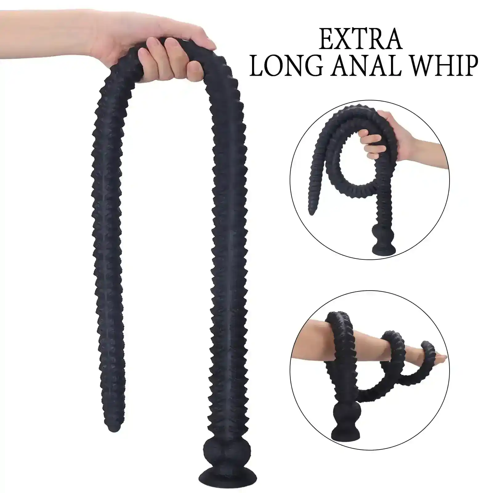 isensualflow es plug anal silicona textura negra