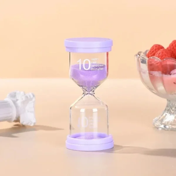 isensualflow es reloj arena plástico vidrio colores