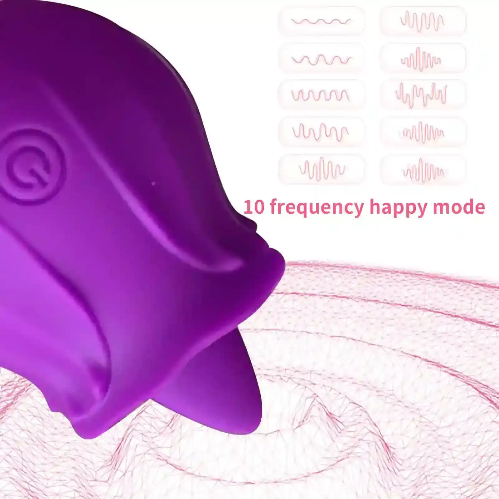 isensualflow es sextoy rosa silicona suave al tacto