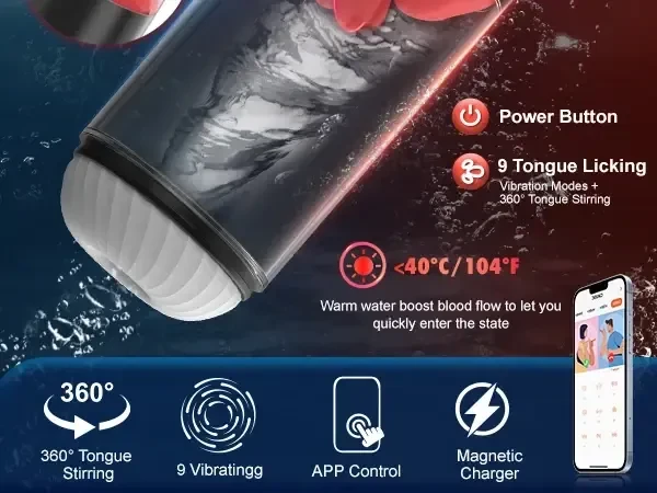 isensualflow es silicona masturbador masculino electrico succion automatica