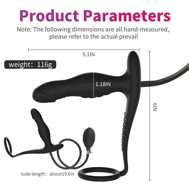 isensualflow es tapon anal inflable para punto g