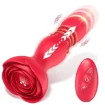isensualflow es tapón anal rosa suave con cuentas