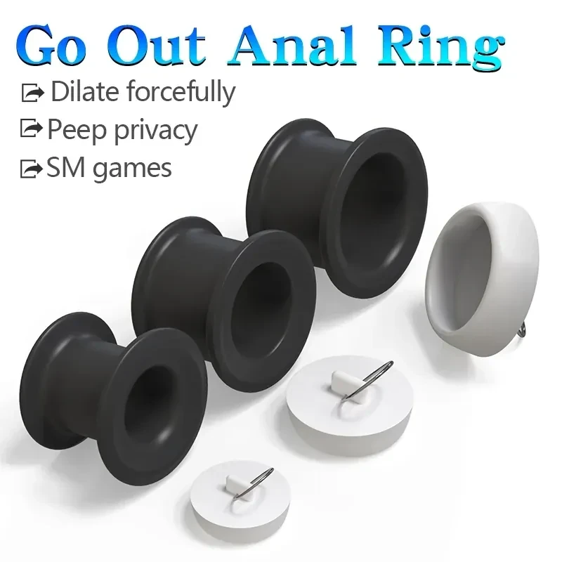 isensualflow es tapon anal silicona hueca expansor