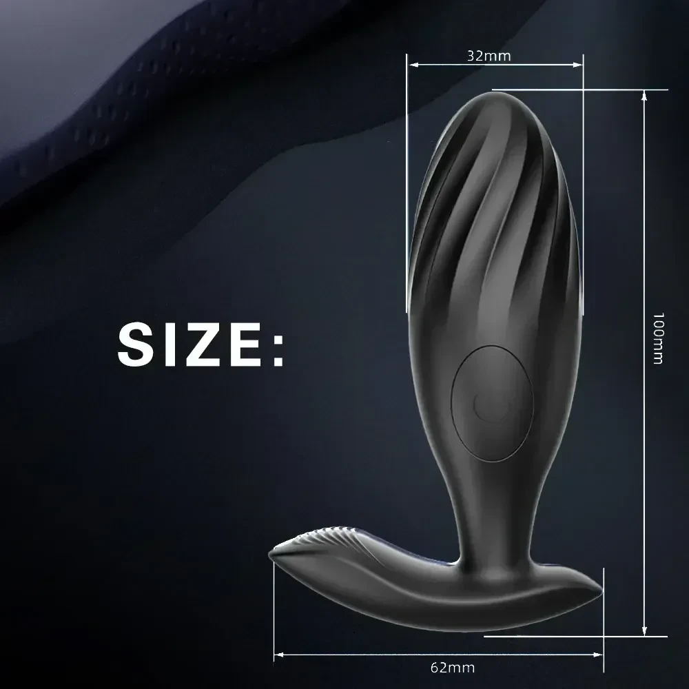 isensualflow es vibrador anal de silicona con diseno de ancla