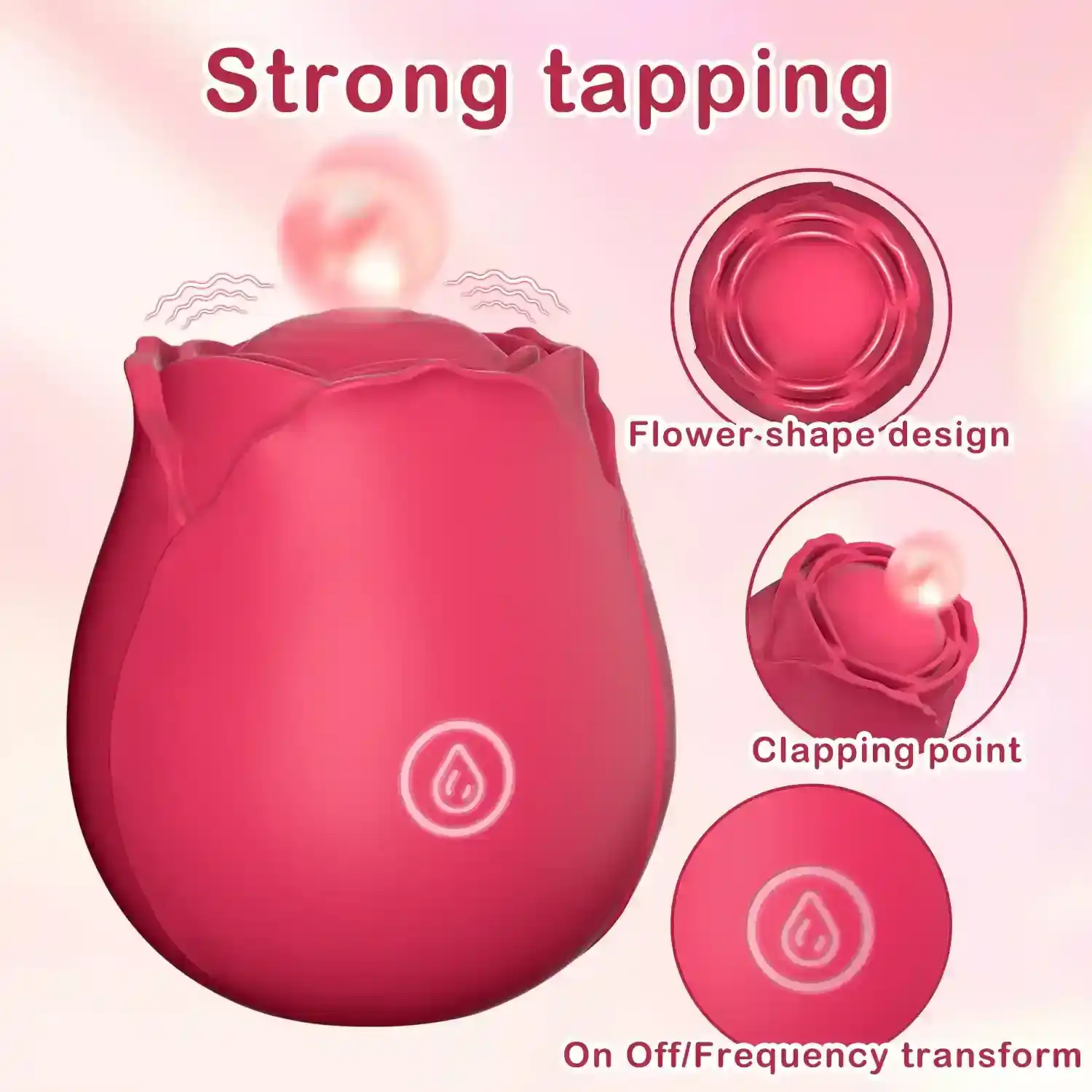 isensualflow es vibrador clitoris silicona empuje curvado