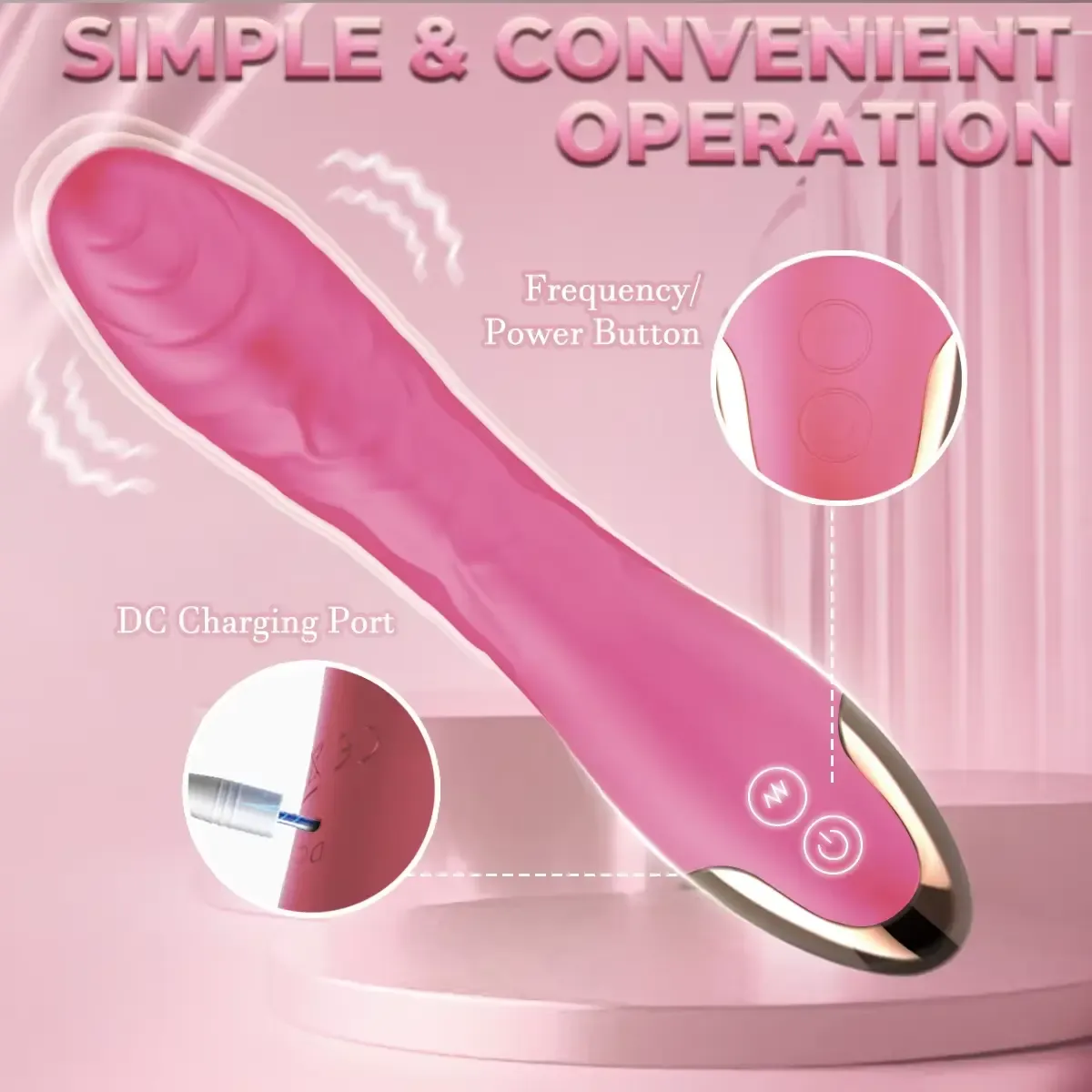 isensualflow es vibrador de silicona medica curvado