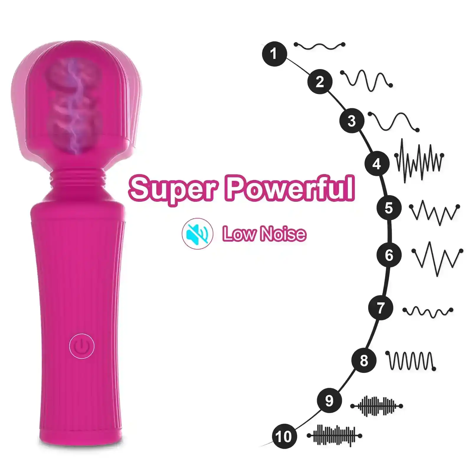 isensualflow es vibrador femenino silicona medica 10 velocidades