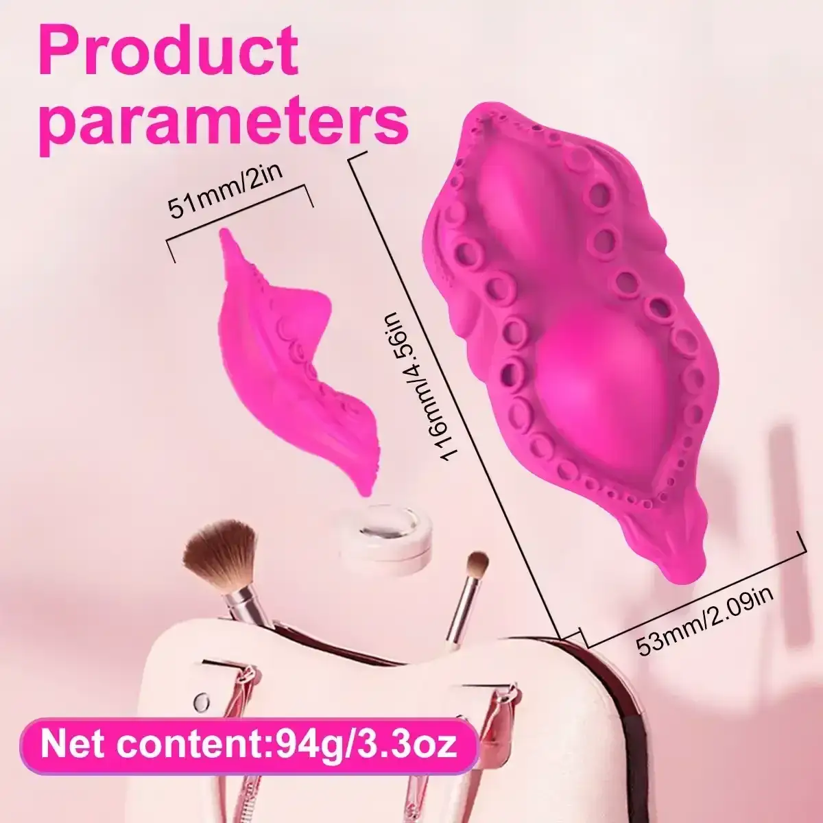 isensualflow es vibrador mariposa silicona medica app