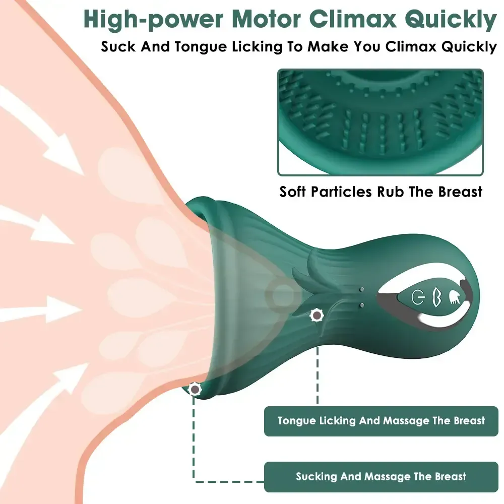 isensualflow es vibrador oral silicona abs succion