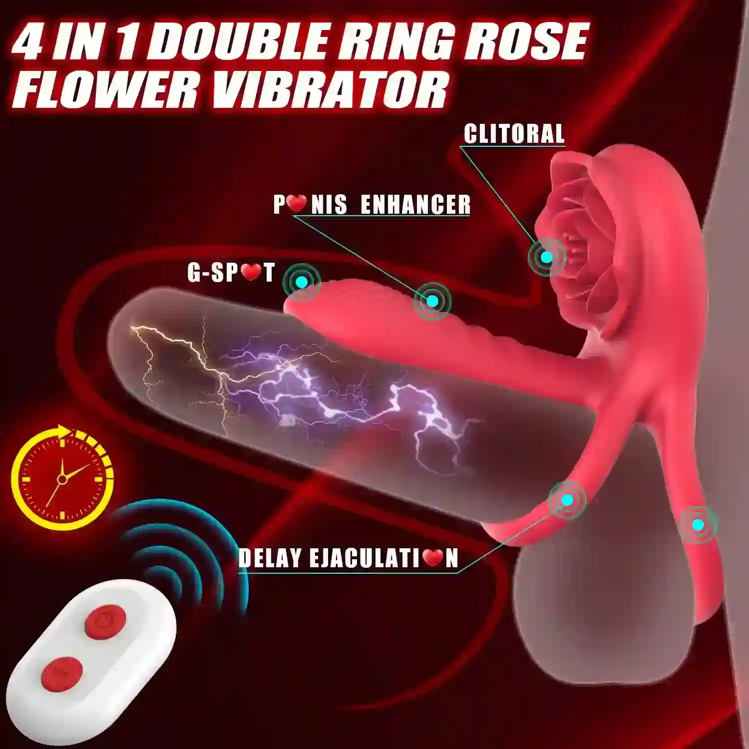 isensualflow es vibrador punto g rosa silicona