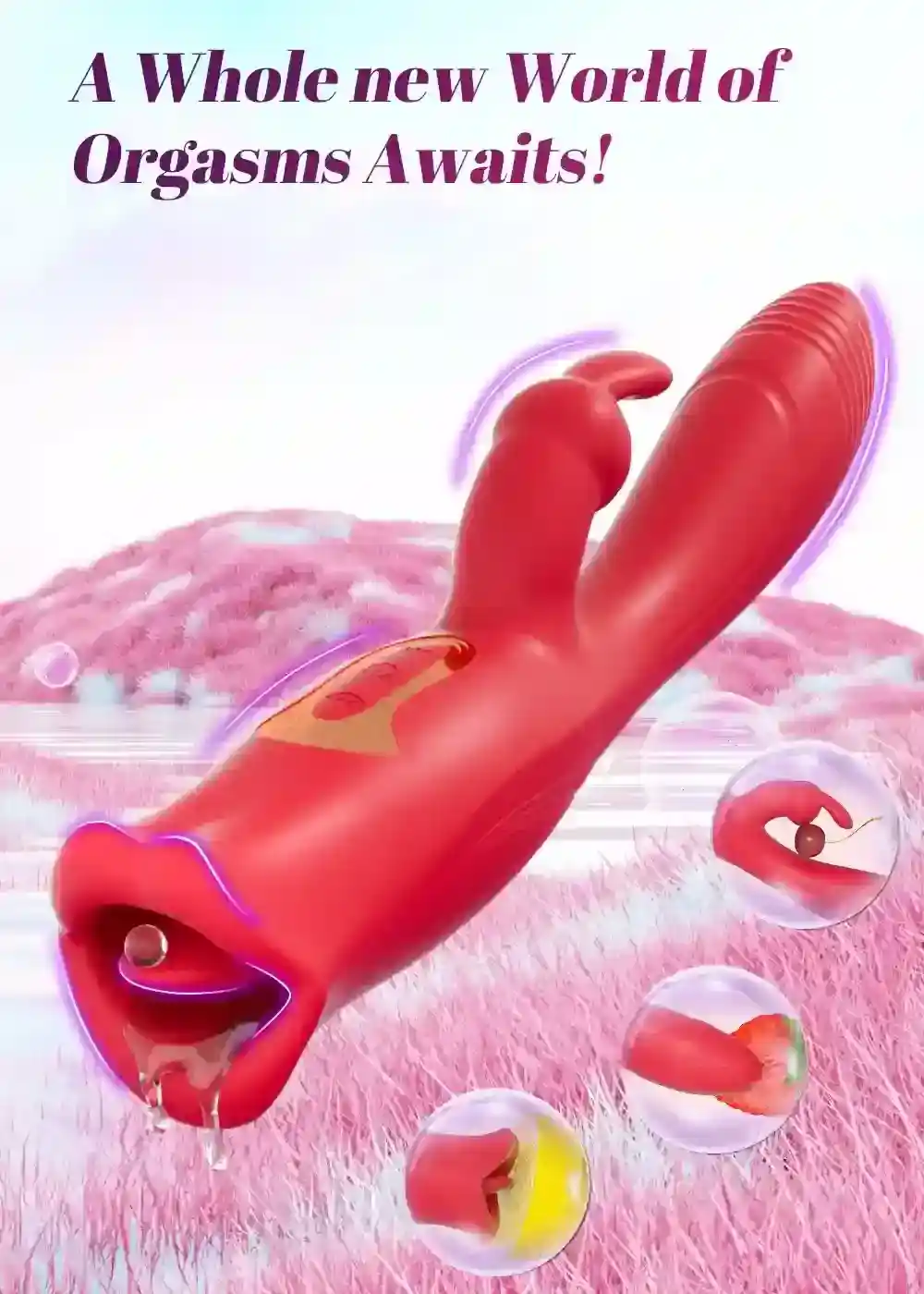 isensualflow es vibrador rosa silicona medica 20 modos