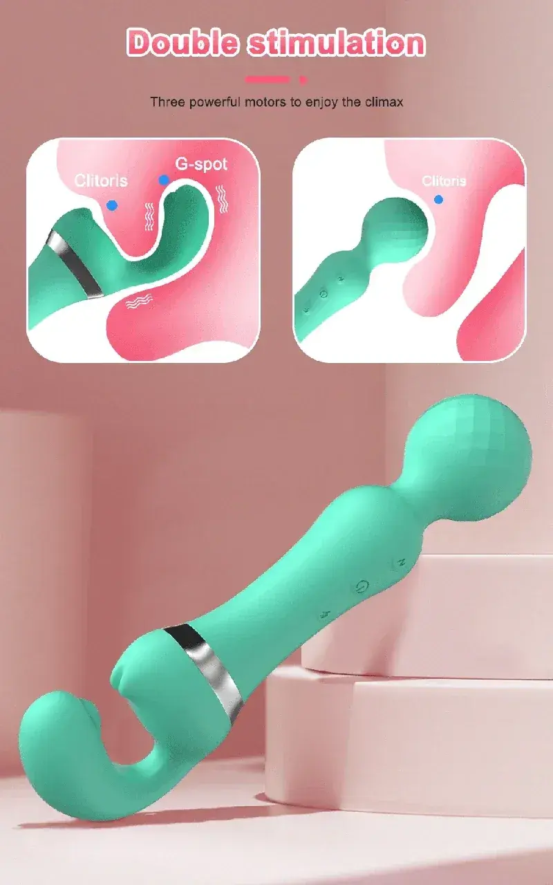isensualflow es vibrador silicona medica doble estimulacion