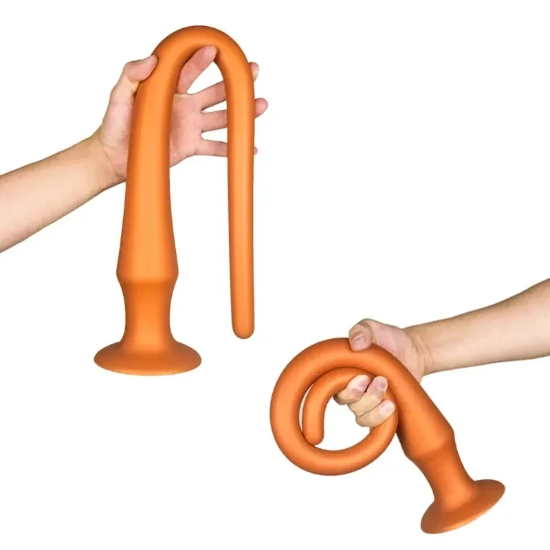 juguete anal de dildo negro de 60cm
