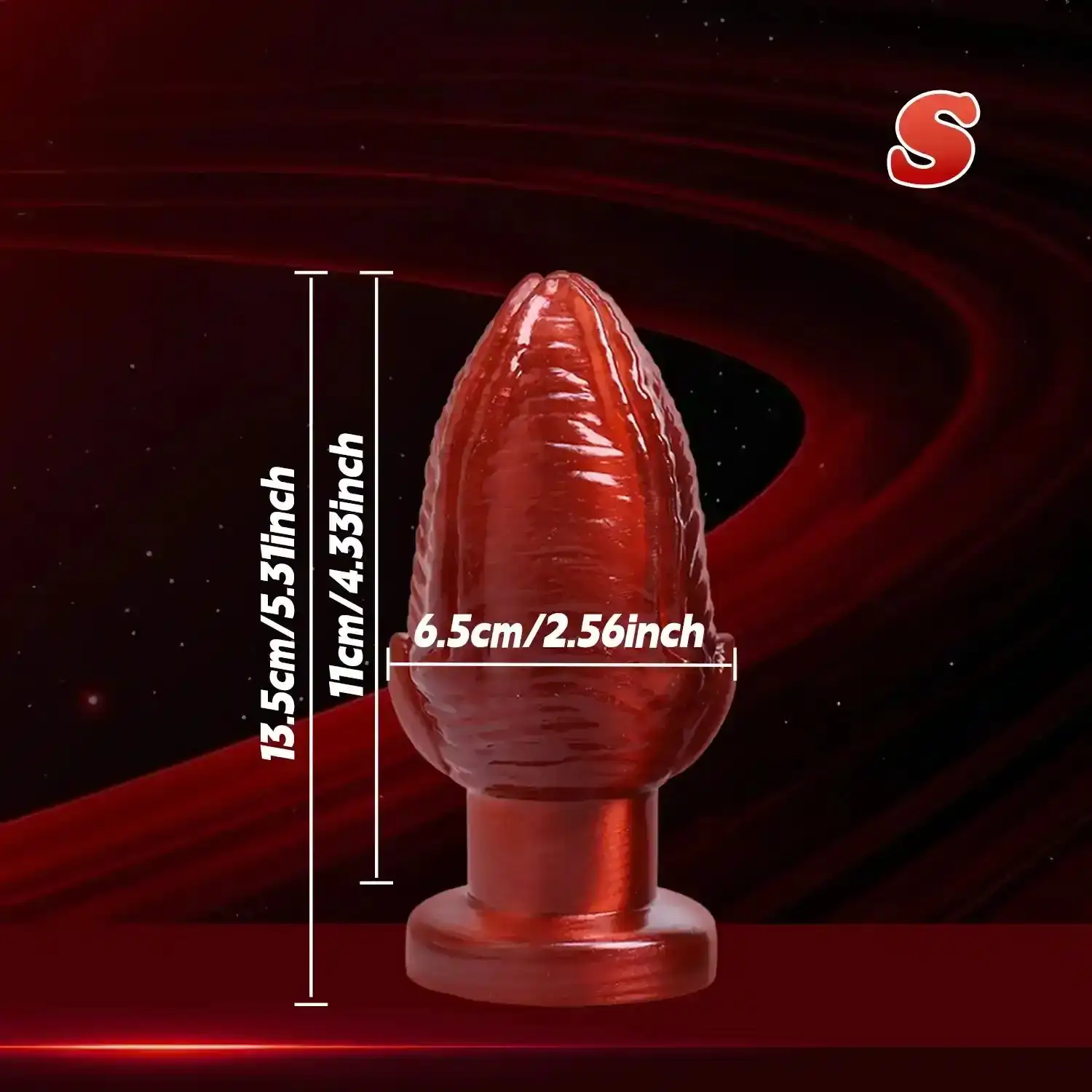 juguete anal pvc diseño puño texturizado