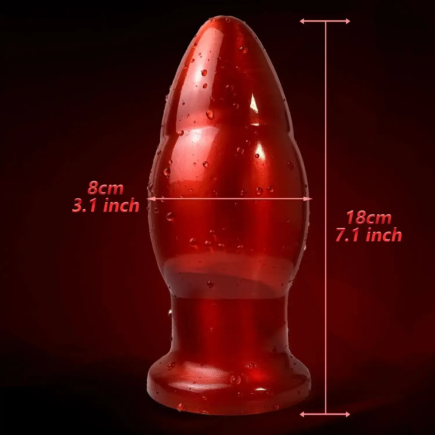 juguete anal pvc para pareja