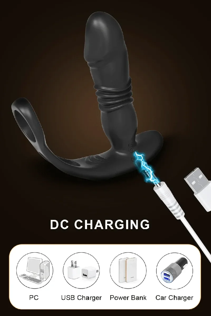 juguete anal silicona control remoto