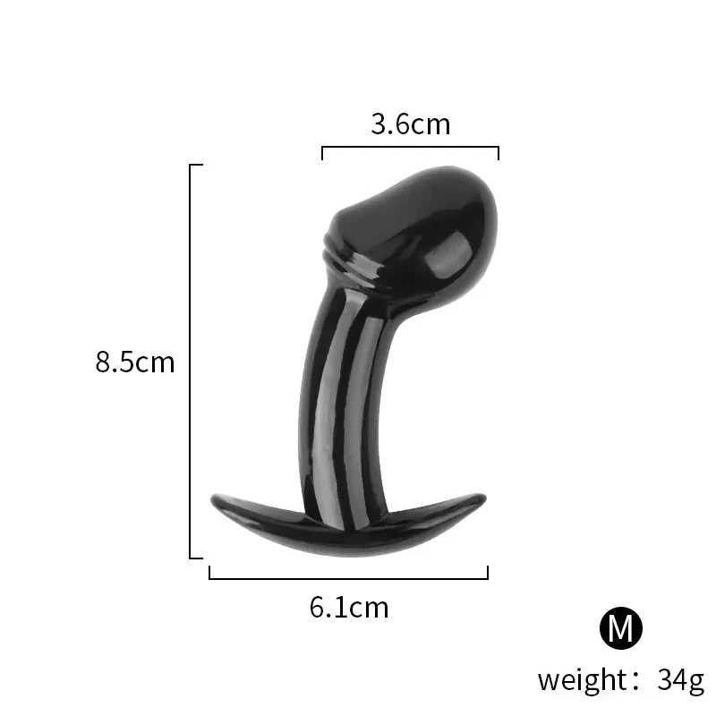 juguete anal silicona suave ergonomico hombre
