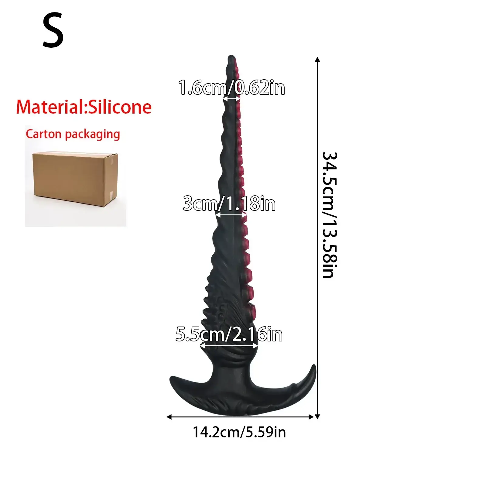juguete anal tentaculos silicona medica