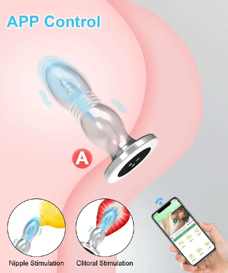 juguete anal vibratorio silicona impermeable