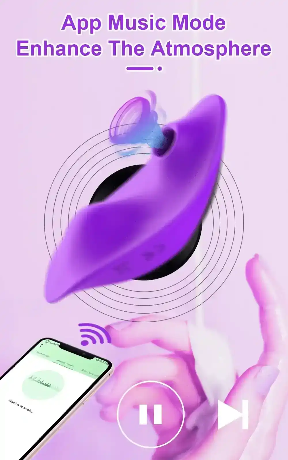 juguete clitoris succion control app recargable