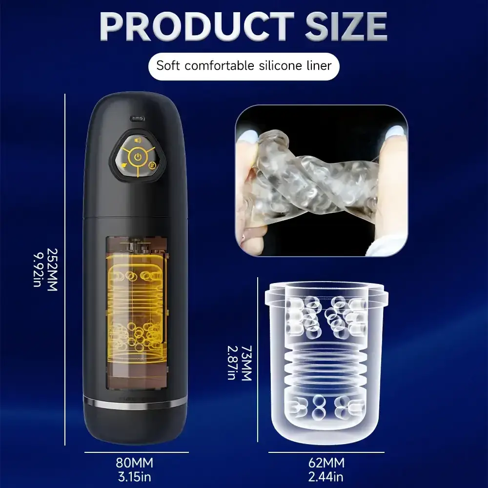 juguete erotico masculino con rotacion interna