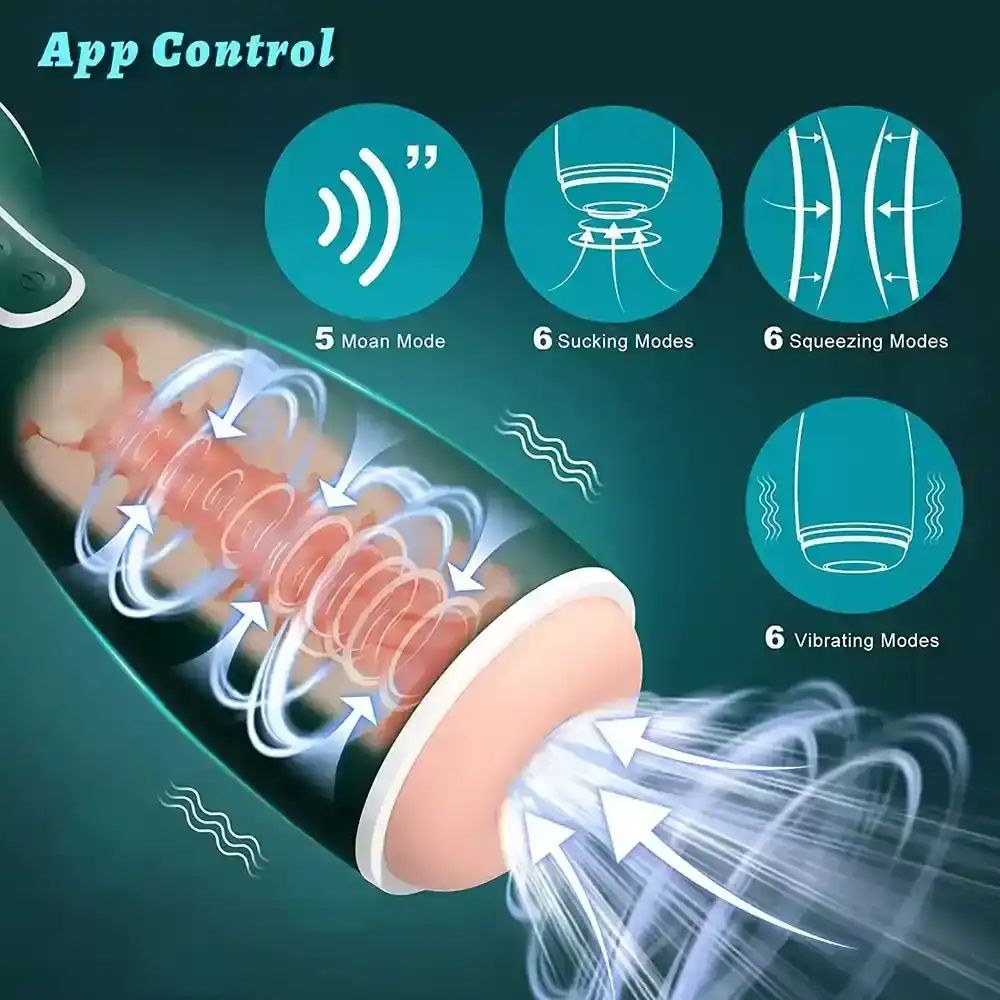 juguete para hombres con succion vibracion
