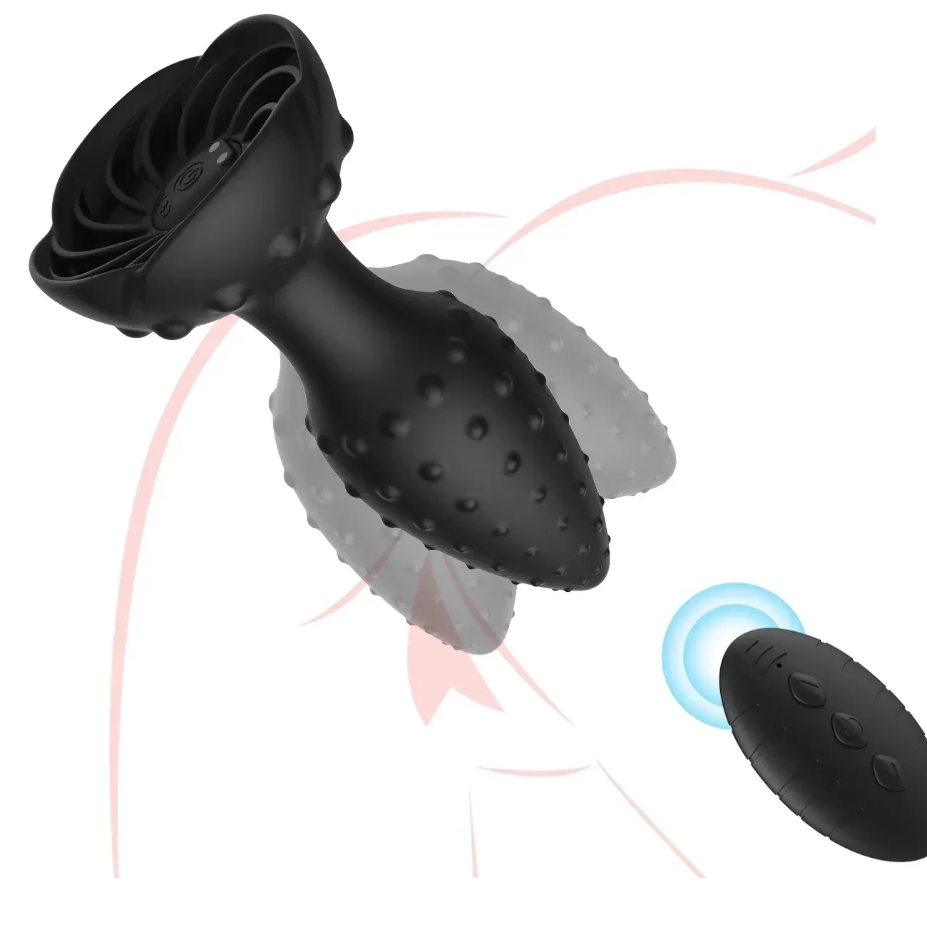 juguete sexual anal con vibracion profunda