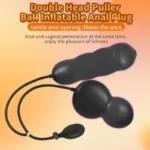 juguete sexual anal inflable ajuste íntimo silicona