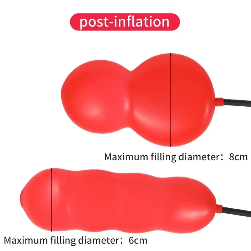 juguete sexual anal inflable control de presion
