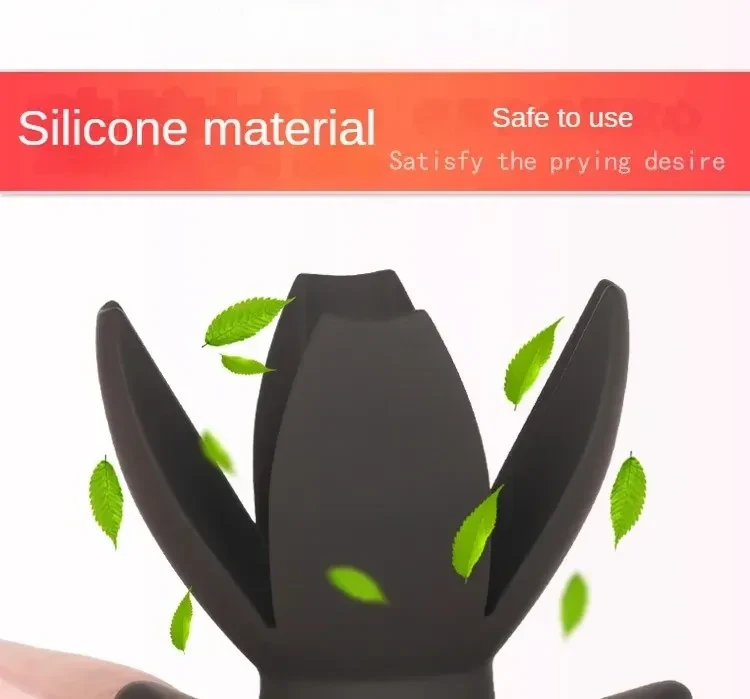 juguete sexual anal silicona petalo